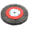 Coarse Crimped Wire Bench Wheel Brush, 6-In. Forney