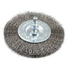 Crimped Wire Wheel, 4-In. Forney