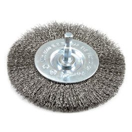 Crimped Wire Wheel, 4-In. Forney