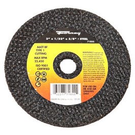 Cutting Wheel, Type 1, 3 x 1/32-In. Forney