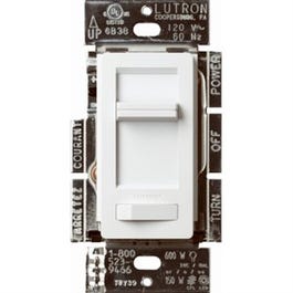 Dimmer Switch, White, 150-Watt Lumea