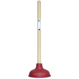 Force Cup Toilet Plunger, 5 x 18-In. Master Plumber