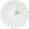 Garbage Disposal Strainer, White Plastic Master Plumber
