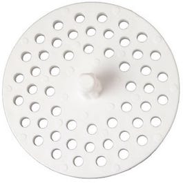 Garbage Disposal Strainer, White Plastic Master Plumber
