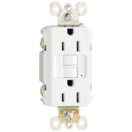 GFCI Outlet, 15A, White Legrand - Pass & Seymour