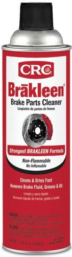 CRC Brakleen Brake Parts Cleaner, 19 oz CRC