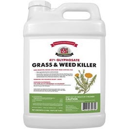 Grass & Weed Killer, 41% Glyphosate, 2.5-Gallons Farm General