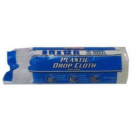 Heavy-Duty Drop Cloth, Plastic, 9 x 12-Ft. Film Gard