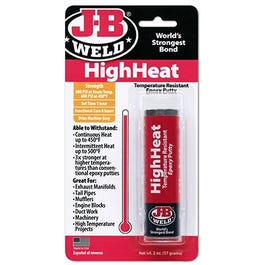 High Heat Epoxy Putty, 2-oz. J-B Weld