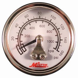 High Pressure Gauge, Mini, 1/8-In. NPT Milton