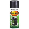 High-Heat Spray Paint, BBQ Flat Black, 12-oz. Rust-Oleum