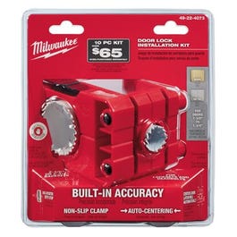 Hole Saw Door Lock Installation Kit Milwaukee