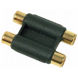 In Line Coupler, Gold-Plated RCA