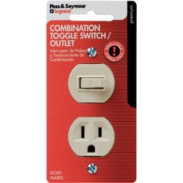 Ivory Single-Pole Switch & Receptacle Legrand - Pass & Seymour