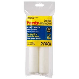 Jumbo Mini Roller Cover, White Dove, 6-1/2 x 1/4-In., 2-Pk. Purdy