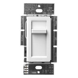 Lumea LED+ Dimmer Switch, Single Pole, White Lutron