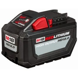 M18 Red Lithium Battery Pack, 12.0Ah, 18-Volt Milwaukee