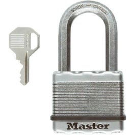 Magnum 2-In. Keyed Laminated Padlock,  1.5-In. Long Shackle Master Lock
