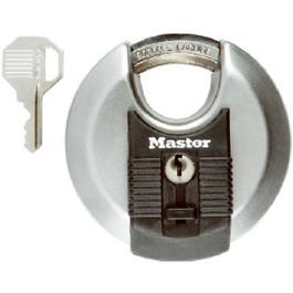 Magnum Disc Lock Keyed Padlock, 3-1/8 In., 80mm Master Lock