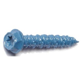 Masonry Screw, 3/16 x 1-1/4-In. Star Hex Head, 100-Pk. TorqueMaster