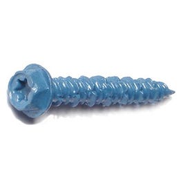 Masonry Screw, 3/16 x 1-3/4-In. Star Hex Head, 100-Pk. TorqueMaster