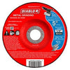 Metal Grinding Disc, Type 27, 5 x 1/4 x 7/8-In. Diablo