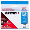 Monel Staples, T50, 1/2-In., 1,000-Pk. Arrow