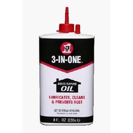 Multi-Purpose Lubricating Oil, 8-oz. 3-In-One