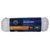 Nylon Rope, Diamond Braid, White, 3/8-In. x 100-Ft. Various