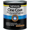 One Coat Polyurethane Finish, Crystal Clear Semi-Gloss, Qt. Minwax