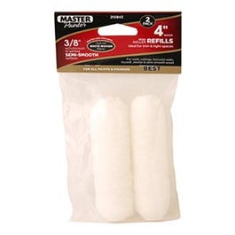 Paint Roller Cover Refill, Woven, 4 x 3/8-In., 2-Pk. Master Painter Best