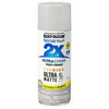 Painter's Touch 2X Premium Ultra Matte Spray Paint, Perfect Gray, 12-oz. Rust-Oleum