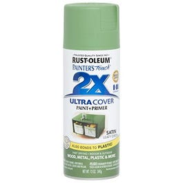 Painter's Touch 2X Spray Paint, Satin Leafy Green, 12-oz. Rust-Oleum