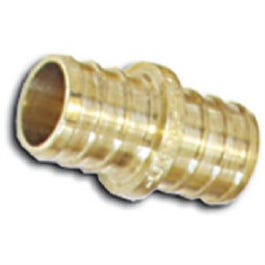 Pex Pipe Fitting, Coupling, Lead-Free, 3/4-In. Brass Barb SharkBite