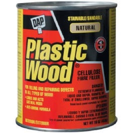 Plastic Wood Wood Filler, Natural Color Cellulose Fibre, 16-oz. Dap