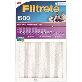 Pleated Furnace Filter, Ultra Allergen Reduction, 3-Month, Purple, 16x20x1-In. Filtrete