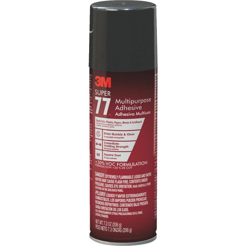 3M Super 77 7.3 Oz. Multipurpose Spray Adhesive (California Compliant) 3M