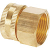 Best Garden 3/4 In. FNH x 3/4 In FNPT Brass Swivel Hose Connector Best Garden