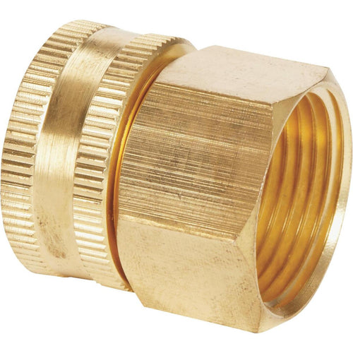 Best Garden 3/4 In. FNH x 3/4 In FNPT Brass Swivel Hose Connector Best Garden