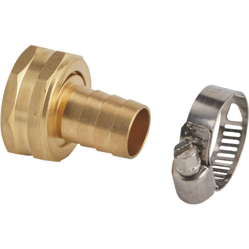 Best Garden 5/8 In. Female Brass Hose End Repair Hose Coupling Best Garden