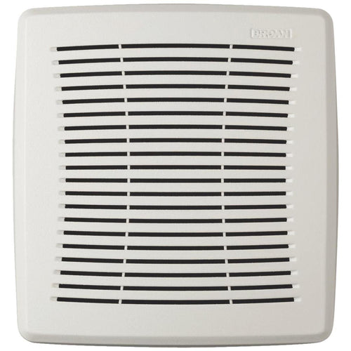 Broan Economy 9-1/4 In. W. x 9-3/4 In. L. White Exhaust Fan Replacement Grille Broan