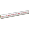 Charlotte Pipe 3/4 In. x 10 Ft. Cold Water Schedule 40 PVC Pressure Pipe Charlotte Pipe