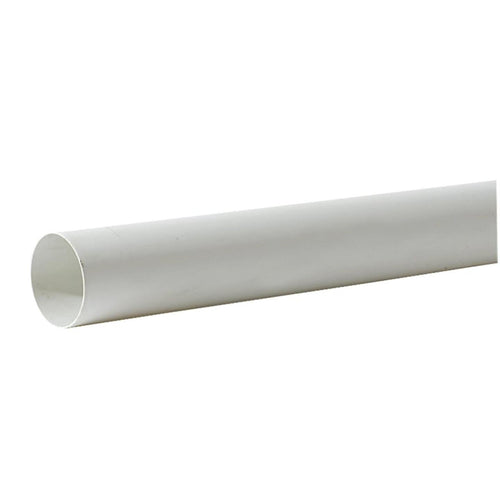 Charlotte Pipe 4 In. x 10 Ft. Solid PVC Drain and Sewer Pipe, Belled End Charlotte Pipe