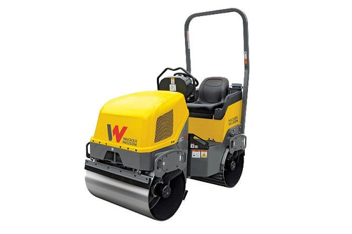 36 Double Drum Ride-On Roller